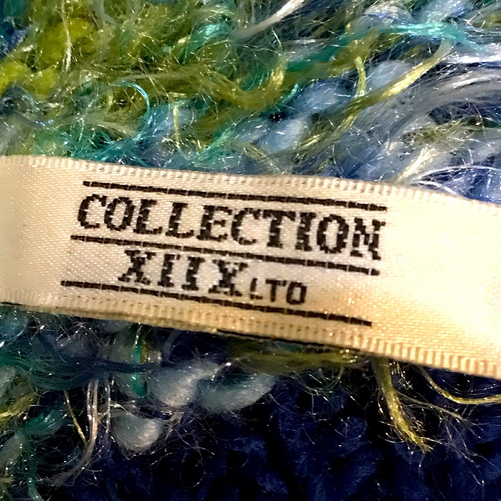 Collection XIIX Multicolor Textured Scarf